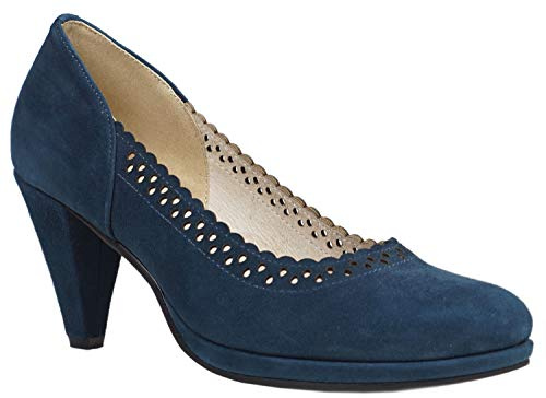 Hirschkogel Damen Pumps, Dunkelblau, 36 EU