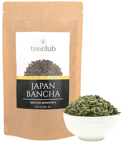Japan Bancha Grönt te Löst 500 g, Japanskt grönt te Aromatiskt-milt, TeaClub Grönt te