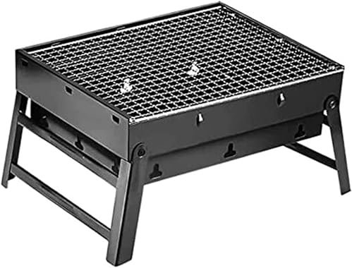 Barbecue d'extérieur au gaz et au charbon de bois, pliable, Portable et léger, petit bureau, table d'extérieur pour le Camping