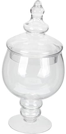 TOPBATHY Glas-bonbon-keksdose Für Süßigkeitengläser Bonbonglas Aufbewahrung Von Trockenfrüchten Tischdekoration Hochzeits-bonbondose