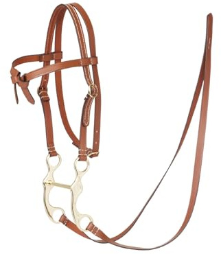 LeMieux Hobby Horse Toy Western Trensenzaum - Hellbraun