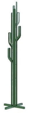 Appendiabiti a forma di cactus verde, in metallo, appendiabiti creativo per camera da letto e ufficio, durevole e multifunzionale, elegante decorazione per la casa