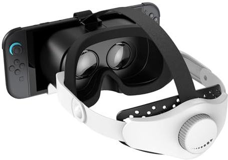LICHIFIT VR Headset für Nintendo Switch 2 (2025) Verbesserte Virtual Reality VR Brille 3D Brille mit Pupillen- und Objektabstand Einstellbare HD-Objektive und komfortables Elite Edition Kopfband