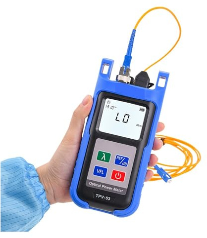 Tester per fibra ottica, Tester For Fibra Ottica FC SC ST Connettore Integrato Nel Localizzatore Di Guasti Visivi Misuratore Di Potenza In Fibra Ottica(TPV-53-A With LC)