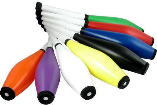 Henrys Delphin Juggling Clubs - Blue