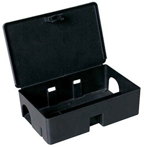 MondoVerde - Topobox Medy - Poste d'appâtage pour rats et souris, 24 x 15 x hauteur 7 cm -