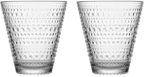 Iittala Kastehelmi Tumbler 30cl – Clear – Set of 2