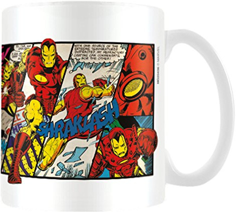 Marvel Comics Kaffeetassen, Keramik, Mehrfarbig, 8x11.5x9.5 cm