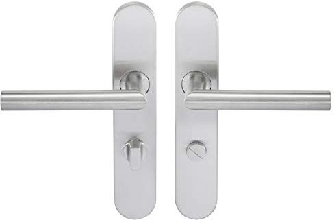 Bricard Tempo Disco 666470 - Juego de asas de acero inoxidable sobre placa, 666470