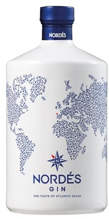 NORDÉS Premium Gin | From Wine Alcohol & Galician Botanicals, 70cl, 40% ABV
