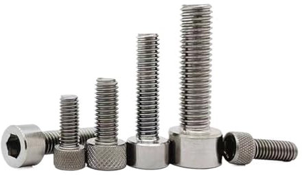 JrEam 10 Stück M3 M4 M5 M6 M8 M10 M12 Gr2 TA2 Titan DIN912 Sechskant Innensechskantschraube Zylinderkopfschraube Titanlegierungsschraube(Size:M10 x 15mm (10pcs))