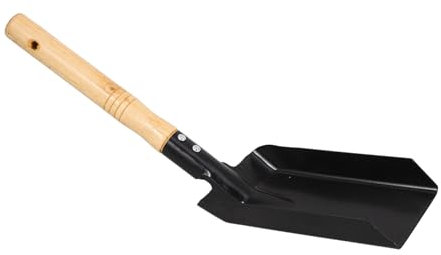 HOMSFOU Paletta Da Giardino Multifunzionale Ferro Per Pulizia e Scavo Strumento Per Giardinaggio e Rimozione Resistente e Pratico Per Attività All Aperto e Manutenzione Fumaria