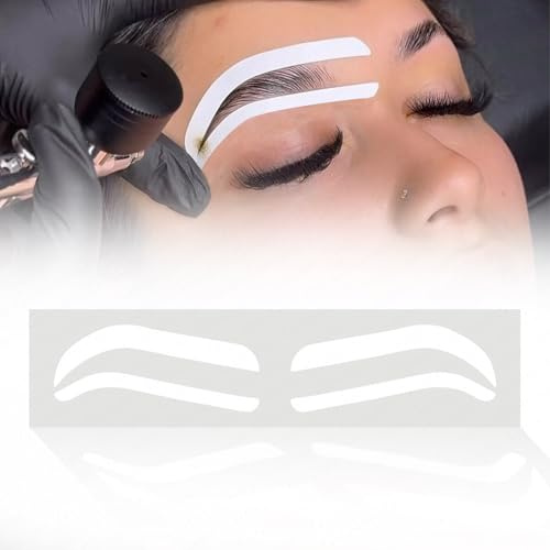 Guapa Versatile Eyebrow Tint Stencil Kit – Multiple Shape Options for Flawless, Customizable Brow Tinting