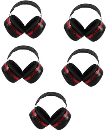 OSALADI 5pezzi Cuffie Protettive Per Earmuff Per Riduzione Del Per Protezione Per Industriali e Domestici