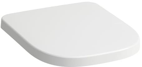 LAUFEN Meda WC-Sitz, mit Deckel, abnehmbar, mit Absenkautomatik, 365x447x54mm, H8911130000001, Farbe: Weiß