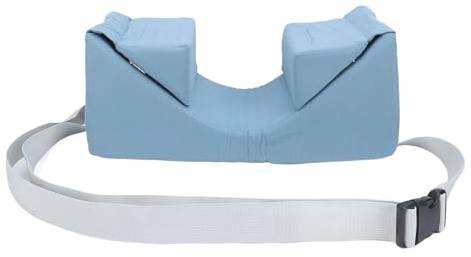 Bonbela Almohada de Cuña Soporte Estable Cabeza Ajustable Cuña Posicionamiento Almohada Dormir Estabilizador de Cuello Almohada Cara Arriba
