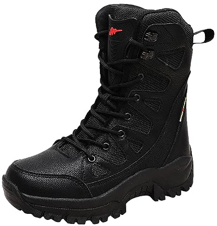 Botas de Nieve Hombre Unisex Barefoot Invierno Verano caza para tallas grandes puntadas altas el tobillo Trekking Boots Antideslizante Botines