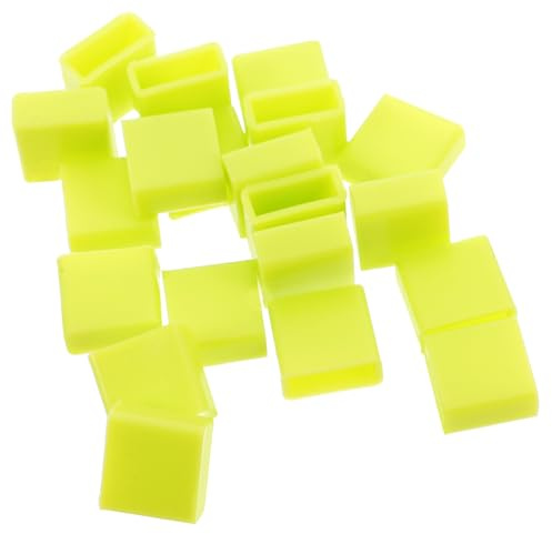 UKCOCO 20pcs USB Plug Caps Dust Covers for USB Ports Flash Drive Cable Port Covers Charging Protection Green