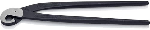 Knipex 91 00 200 Tile Nibbling Pincer, Black/Silver, 200 mm