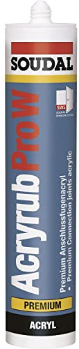 Soudal Acryrub Pro W, 310ml, weiss