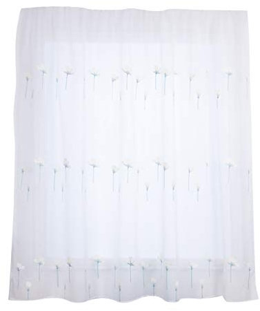 Xmiral T黵vorhang Gedruckte T黮l Translucidus Scheibengardine Gardine mit Stangenloch 100cm x 200cm(E)