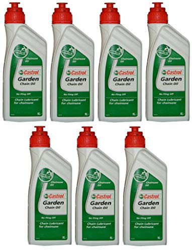Castrol - Aceite para cadena de jardín, lubricante para cadenas de motosierra, 7 litros