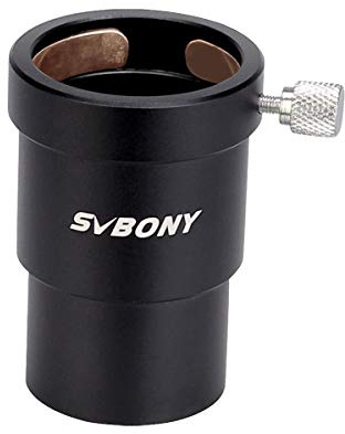 SVBONY SV157 - Tubo de extensión de telescopio de 1.25 Pulgadas, Adaptador de Tubo de extensión para telescopio, Longitud óptica, 34 mm, acepta filtros estándar de 1.25 Pulgadas (56 mm)