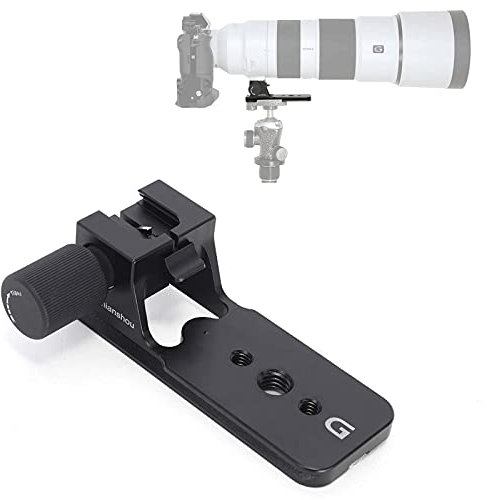 piede Collare per obiettivo Base Anello di montaggio per treppiede compatibile con Sony FE 200-600mm f/5.6-6.3 G OSS SEL200600G, Porta Staffa Supporto Lenti è Arca-Swiss Fit Piastra a Sgancio Rapido