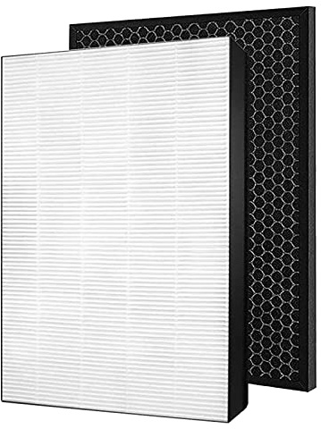 FY1410/30 und FY1413/30 Ersatzfilter-set für Philips Series 1000 AC1214/10 AC1215 AC1217 AC2729/10 Luftreiniger Ersatz Filter(Enthalten 1 HEPA-Filter und 1 Aktivkohlefilter)