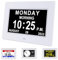 Golony 7.1 Digital Day Calendar Clock, Extra Large Day Date Time Dementia Clocks for Senior Elderly Memory Loss Vision Impaired Alzheimer's with12 Alarm Reminders Auto-Dimming,White