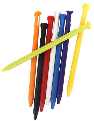 Tiuimk Stylet tactile en plastique 8 couleurs pour 3DS LL/XL