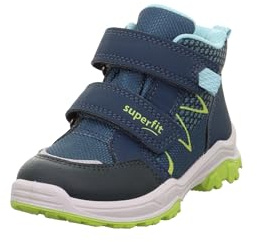 Superfit Jungen Jupiter Leicht Gefütterte Gore-tex Blau/Hellgrün 8010 Sneaker, Blau Hellgrün 8010, 31 EU Weit