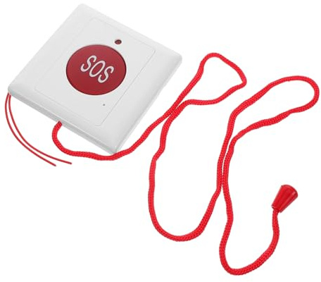 TOYANDONA Pulsante Emergenza Parete Per Anziani e Ragazzo Ragazza Ragazza Dispositivo Assistenza Chiamata Rapida Pulsante Allarme Doccia e Del Per Uso Domestico e Viaggio