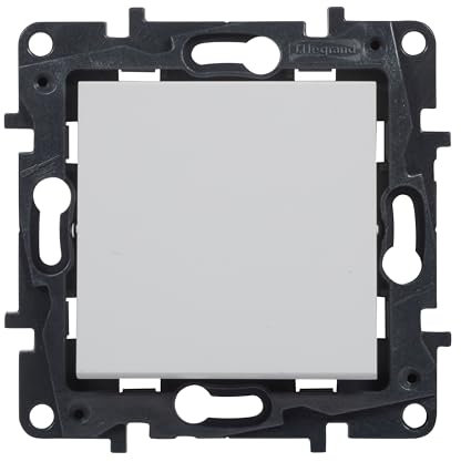 LEGRAND Cruzamiento 10AX para instalación empotrada, Gama Niloé Step, Color Blanco, 398229