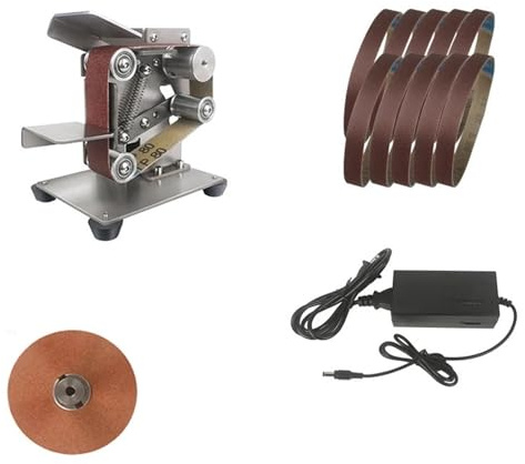 Bandslipmaskin Elektrisk Polermaskin Slipmaskin Bänkslipmaskin Variabel Hastighet Minislip Metall(Group 2)