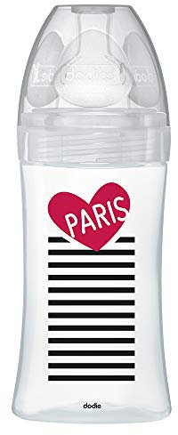 DODIE Sensation+ Anti-Colic Glass Feeding Bottle 270 ml Paris