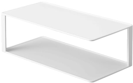 YAMAZAKI 5641 TOWER Rectangular Dish Rack, white, Steel, 30 x 15 x 10 cm