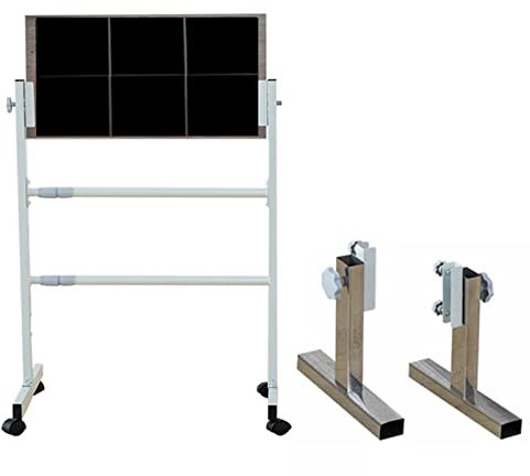 Bordtennis återboundbräda Professionell Justerbar Rebound Board För Bordtennis, Självträning Pingis Retur Baffel, Bordtennis Motionär För Gymnastikskola (Color : Black, Size : With 6 Rubbers)