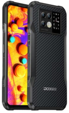 DOOGE V20 5G Rugged Phone 6.43 inch AMOLED Display Android 11 8GB RAM 256G ROM 64MP+20MP Night vision Camera 33W Fast charging NFC IP68 Waterproof(Grey)