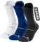 Rahhint Coolmax Compresión Calcetines Running Hombre, Deporte Anti-Ampollas, Amortiguación Respirable, Soporte del Arco (Tallas 35-51, 3 Pares)​