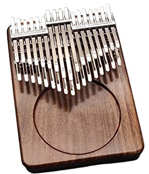 Anfänger Kalimba Kalimba 34 Key Black Walnu Chromatic Double Layer Piano Keyboard Instrumente