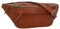 Gusti Gürteltasche Leder- Esben Damen und Herren Bauchtasche Hüfttasche Festivaltasche Handtasche Leder Braun