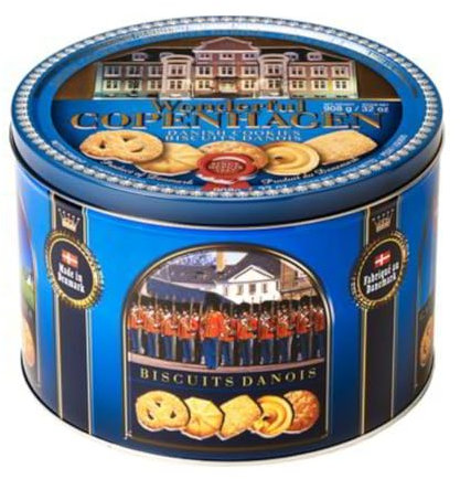 Scatola Biscotti Danesi al Burro Jacobsen da 908 g