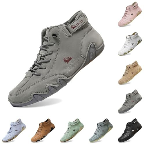 Alpaca Barfuss Schuhe, Alpaca - Ergonomischer, Wasserdichter & Schmerzlindernder Leder-Barfußschuh, Herren Damen Unsex Schuhe