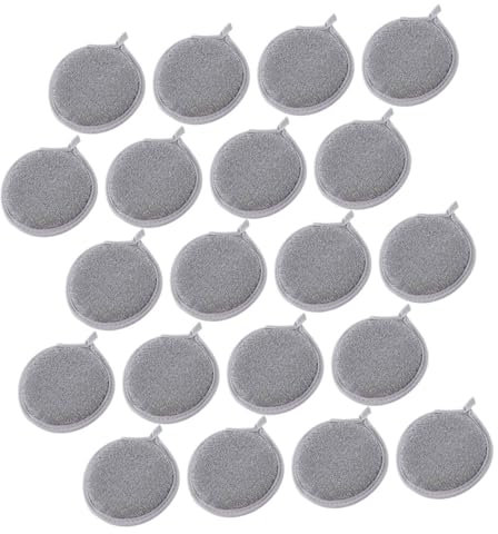 OATIPHO 20piezas Esponja para Lavar Platos De Doble Cara De Nailon y Esponja De Alta Absorción y Antiadherentes para Muebles De Cocina y Baño