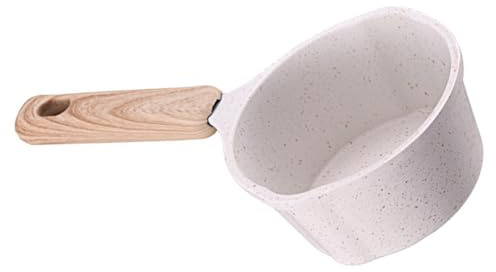SMASOLO Pot De Lait Beurre Aluminium à Double Bec Verseur Petite Marmite Accessoire De Cuisine