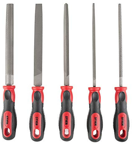 STIER Werkstattfeilen-Satz 300 mm H2 5-teilig