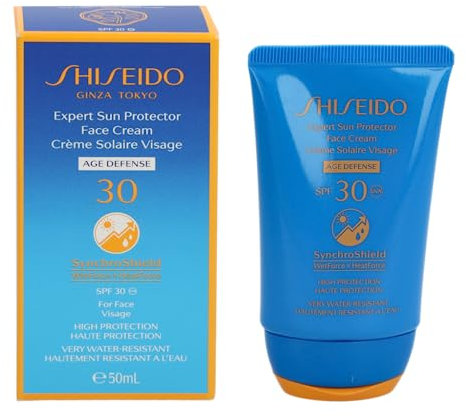 Shiseido Expert solskydd ansiktskräm SPF30, 50 ml (1 pack), Ingen färg, 50 ml (Pack of 1)