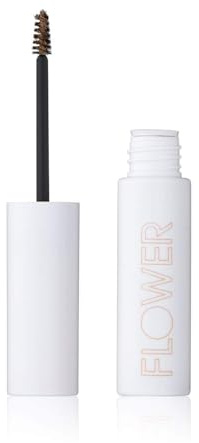 FLOWER BEAUTY By Drew Barrymore Fiber Fix Eyebrow Gel - Tinted Brow Mascara + Fixative for Eyebrows -Long-Lasting + Natural Finish -Vegan + Cruelty-Free - Blonde