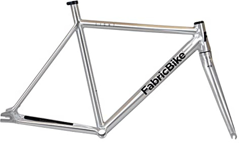 FabricBike Cuadro Light Leichter Rahmen, hell poliert, M-54cm